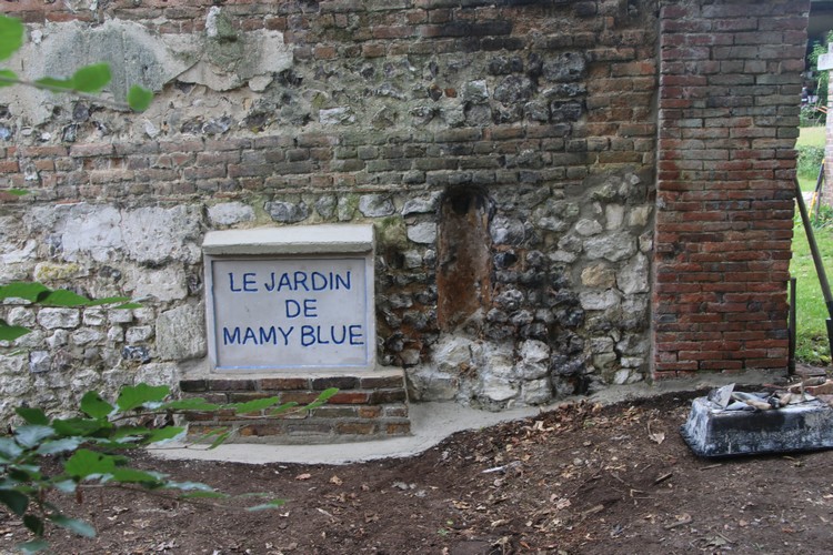 Le jardin de Mamy Blue.